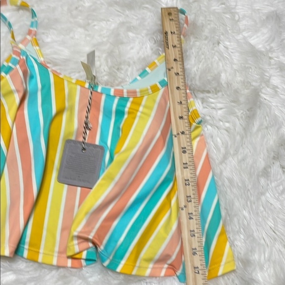 Matilda Jane Multicolor Swimsuit Top Sz Small - Picture 3 of 7